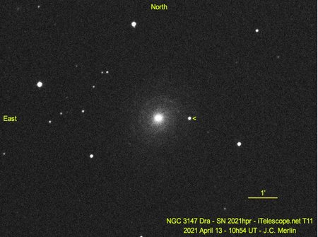 Surveillez les supernovae récentes