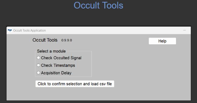 Occult Tools