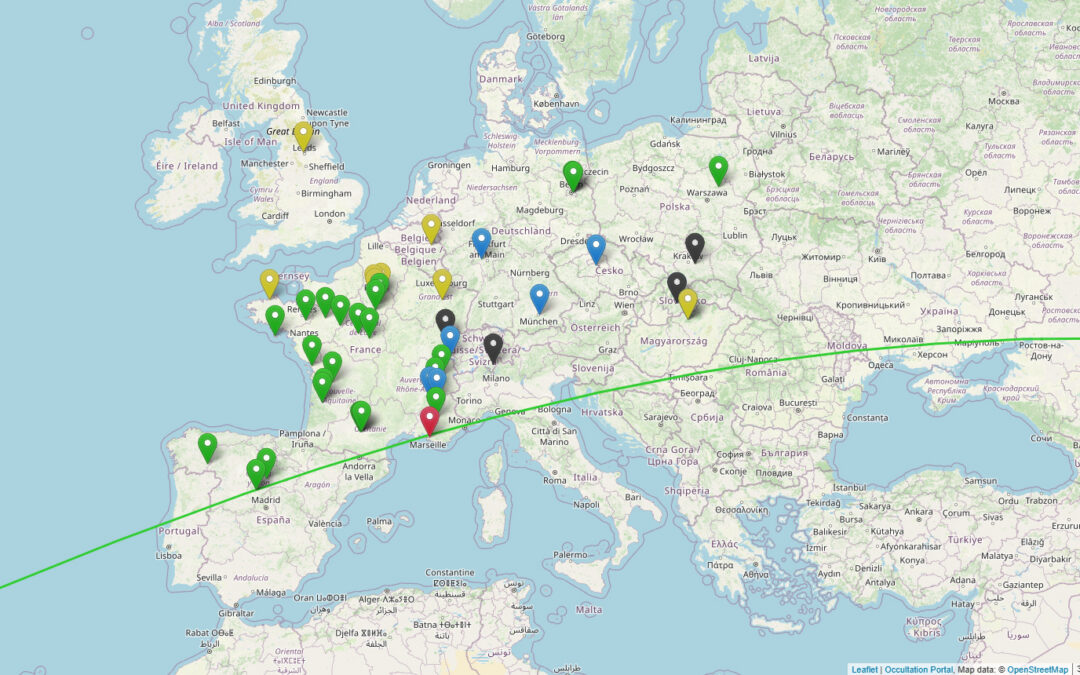 L’occultation de l’étoile HIP 37442 par Ganymède